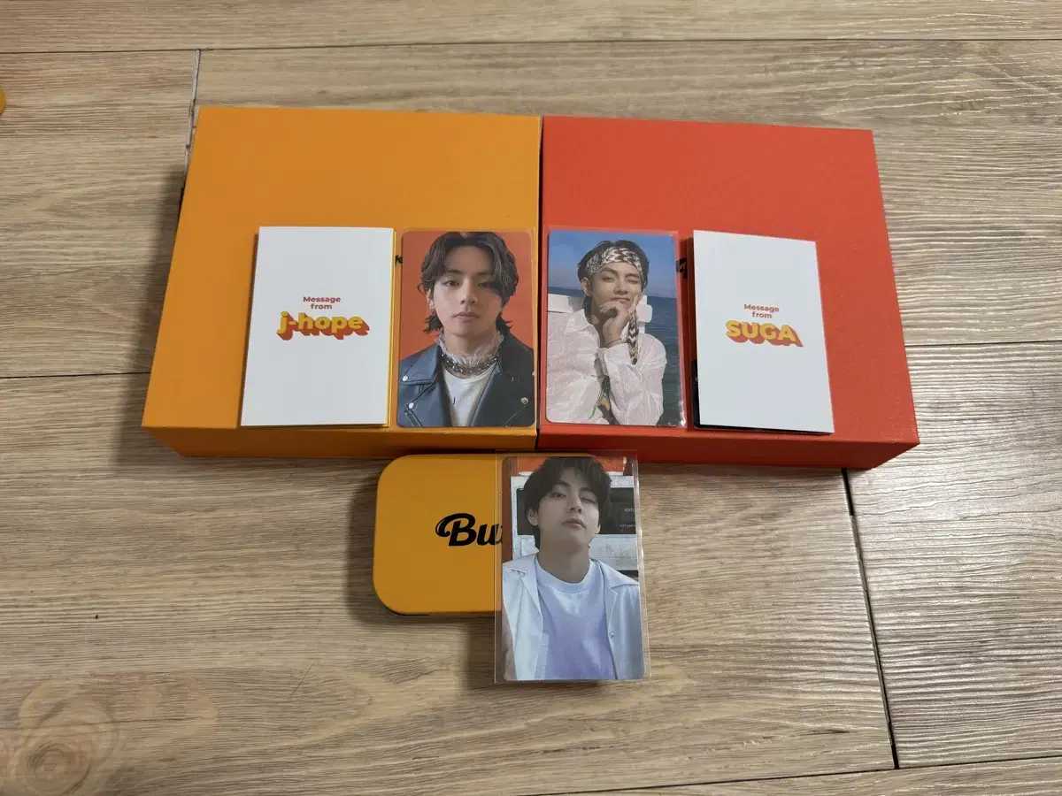 방탄소년단 버터 앨범 방탄 bts 뷔 태형 포카