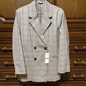 지유 테일러드 더블 브레스트 자켓 2XL