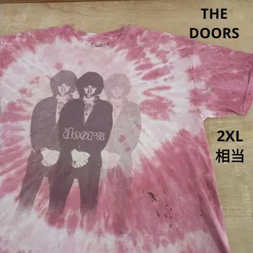 DOORS 도어즈 Jim Morrison 공식 타이다이 밴딩 티셔츠
