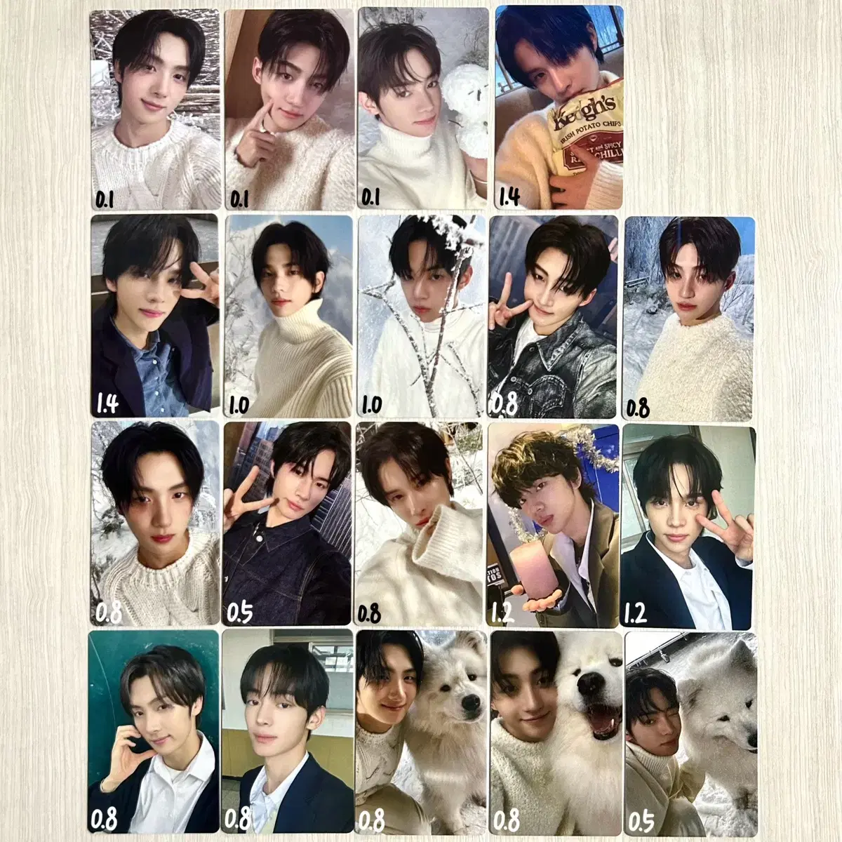 TWS Last Belle poca unreleased photocard ld wts Weverse Japan Tower Records HMV