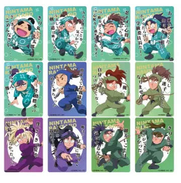 닌자 타마란타로 클리어 카드 컬렉션 3단 도신 팩 1BOX