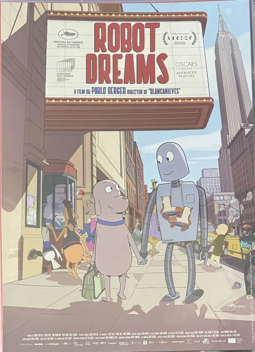 Robot Dreams New York Poster