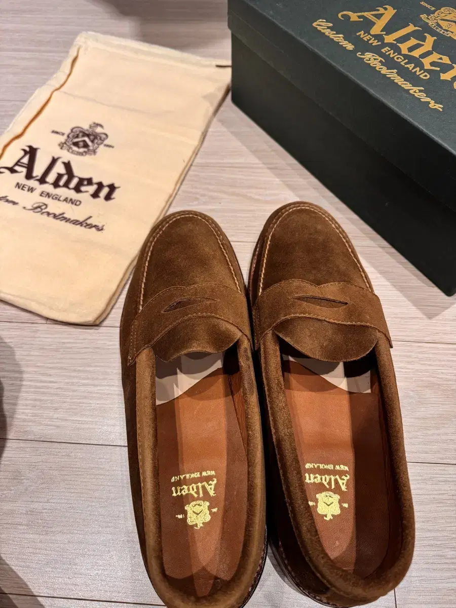 [New Products] Alden 6243F Suede Loafers 9.5D