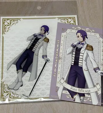 블루 록 미카게 레오 노블 스타일 아크릴 스탠드 혜택 카드