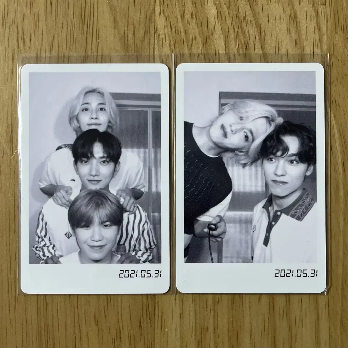 세븐틴 디아이콘 유닛 포카 일괄 (정한 조슈아 우지 / 에스쿱스 버논)