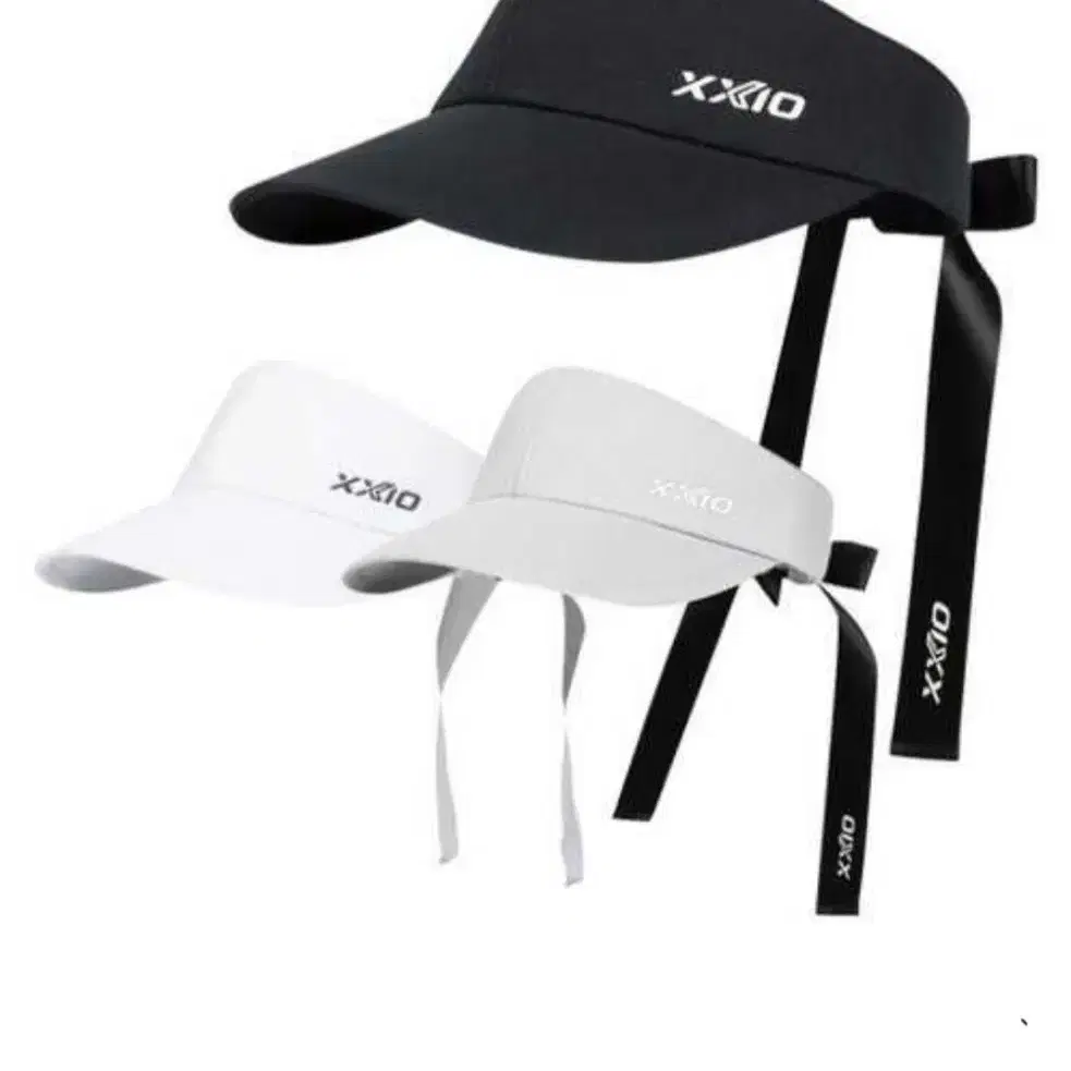 (새상품) XXIO 던롭 젝시오 골프 선캡 리본 바이저 / 여 56