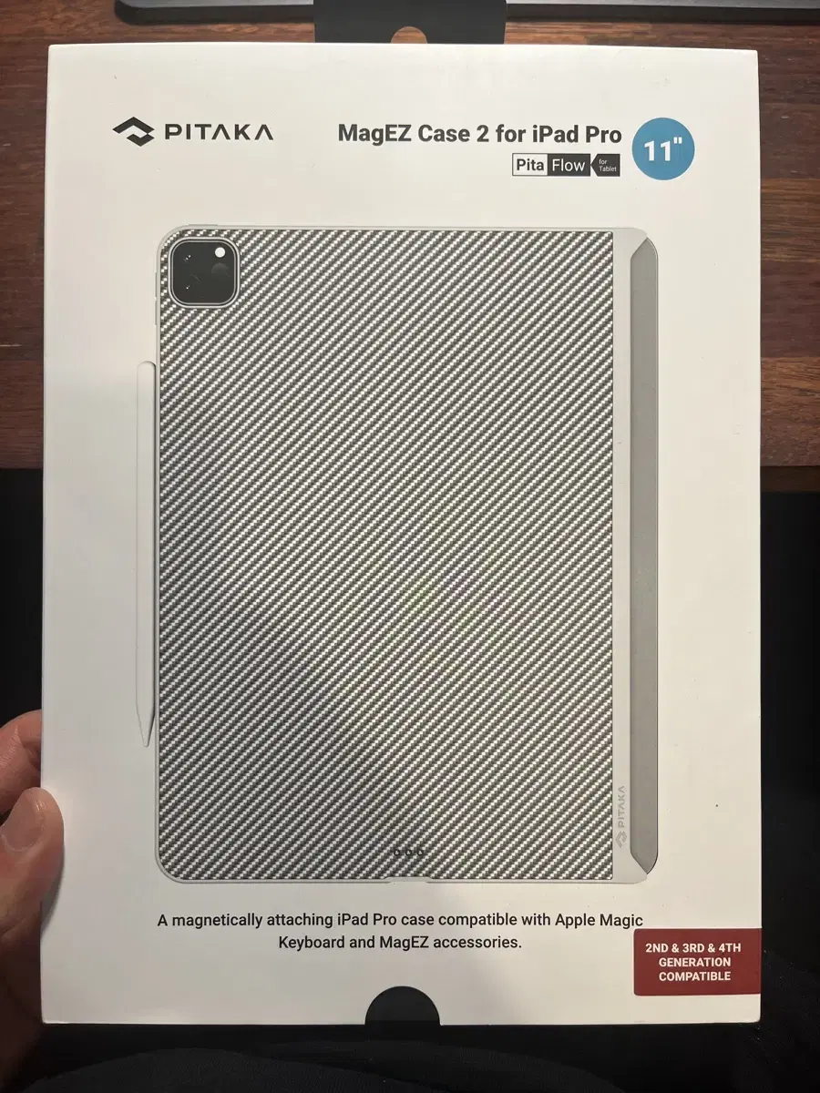 PITAKA MagEZ Case 2 for iPad Pro