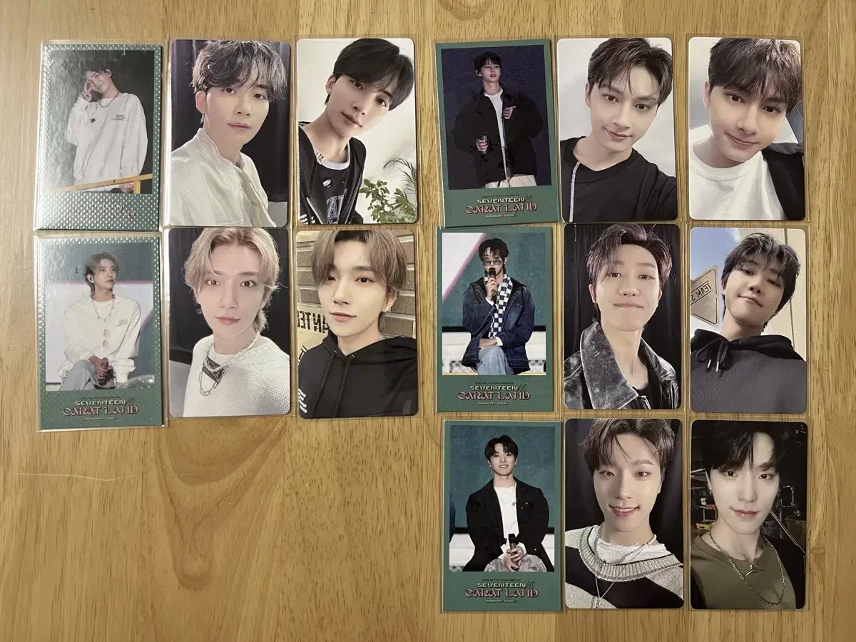 세븐틴 캐럿랜드 메모리북 세트 (정한 조슈아 준 디에잇 디노)