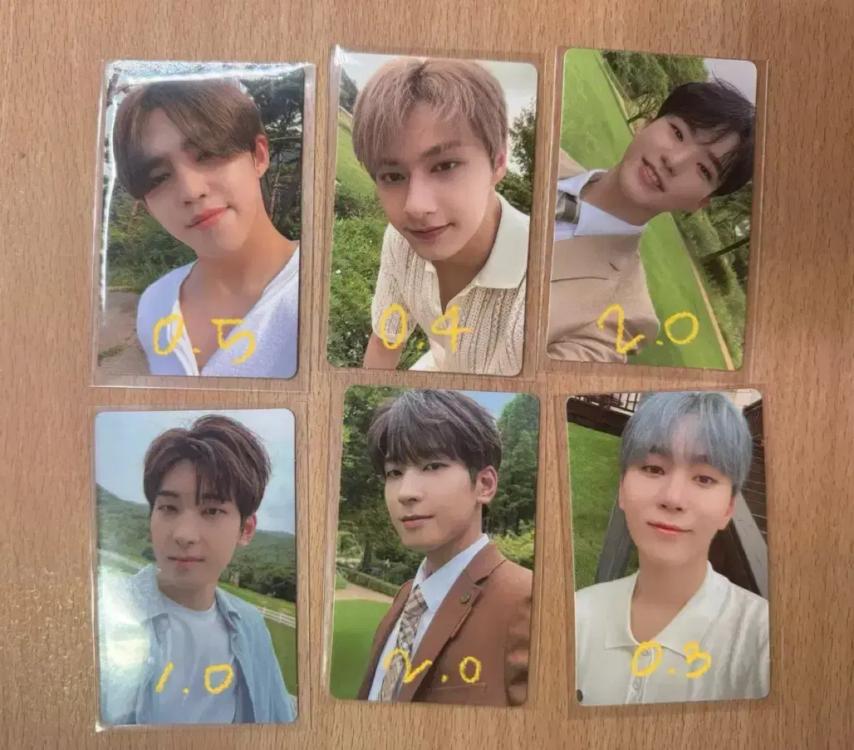 세븐틴 소셜 클럽 포토카드 포카 쿱스 준 호시 원우 승관 트레카