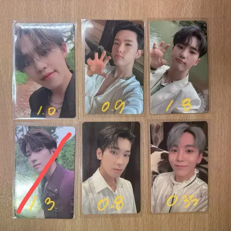세븐틴 소셜 클럽 포토카드 포카 쿱스 준 호시 원우 승관 트레카