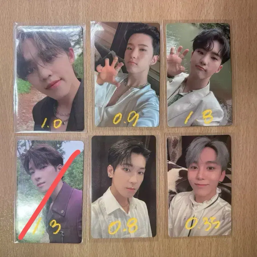 세븐틴 소셜 클럽 포토카드 포카 쿱스 준 호시 원우 승관 트레카