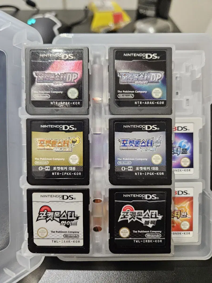 닌텐도 포켓몬 칩 DS 2DS 3DS(펄기아 하트골드 블랙2 화이트2,)
