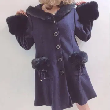 LIZLISA 세일러 카라 코트