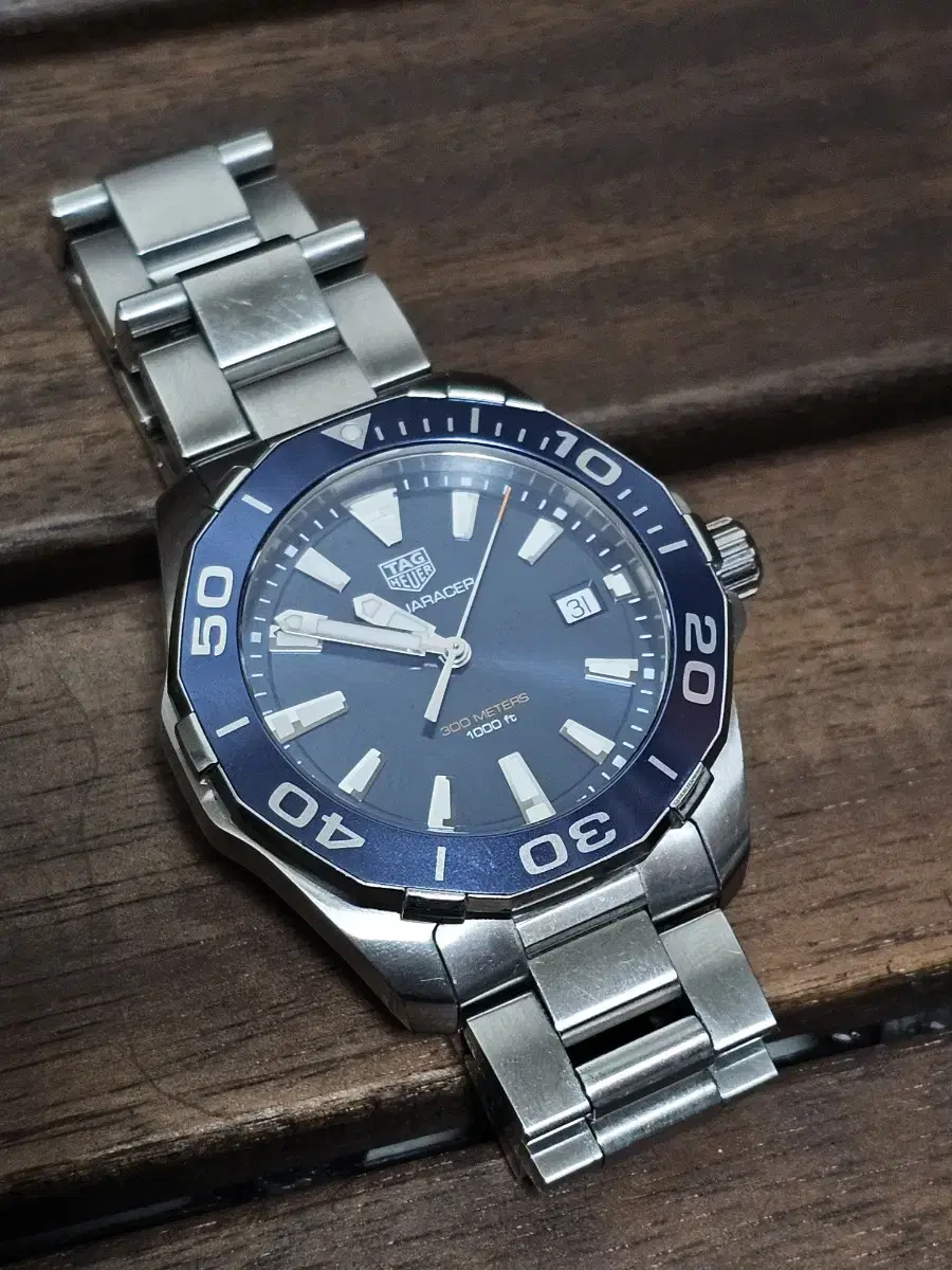 (정품)태그호이어 아쿠아레이서 41mm 시계 남성 시계 까레라