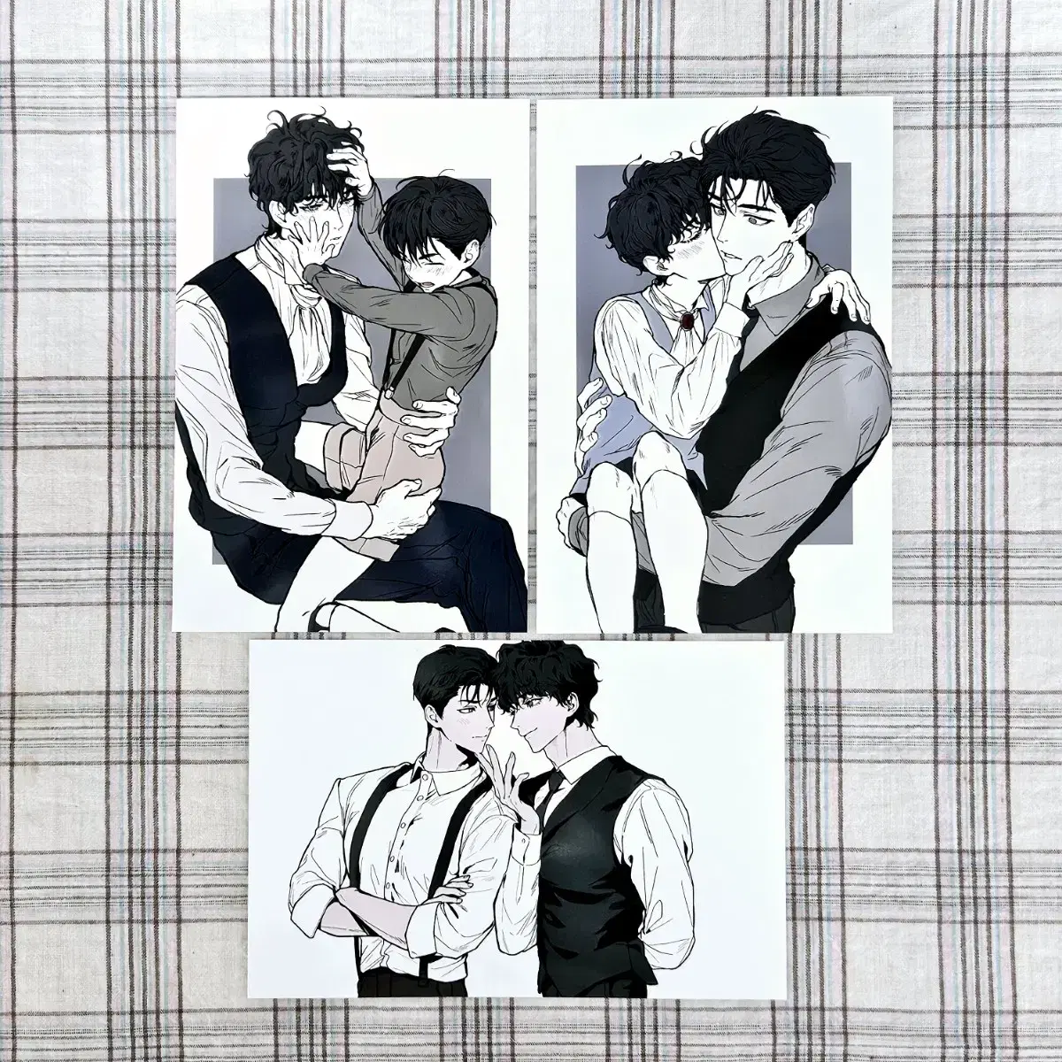 코티지 가든 짐승 프린팅박스 프박 1차비엘 비엘 인화사진 엽서 봄툰