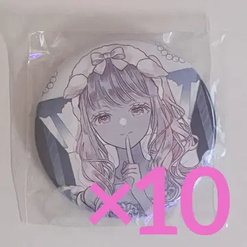 아카야마 미즈키 혜택 캔뱃지 10개 세트