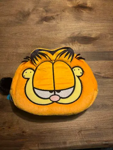 GARFIELD 자수 봉제 인형 메이크업 파우치