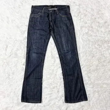 빅 사이즈 BLUE WAY 블루웨이 부츠컷 데님 34(LL)