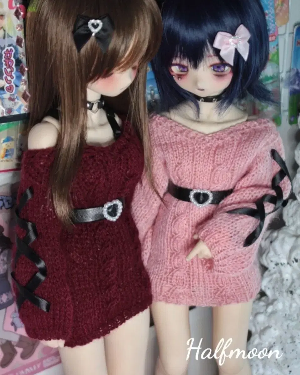 [판매] 어류도감 하프문 mdd 버건디