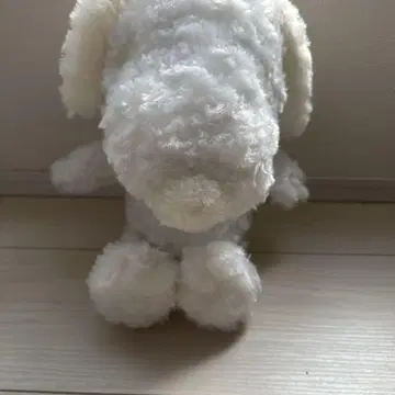 화이트 스누피 봉제 인형