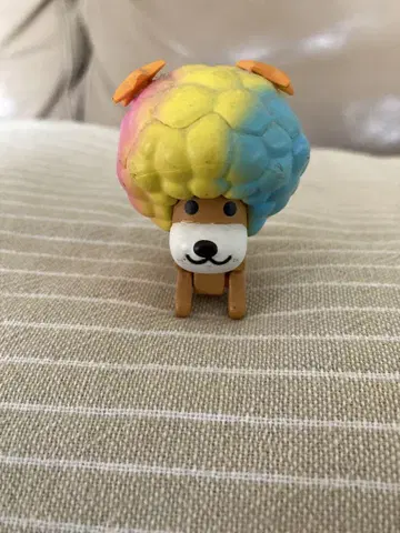 아프로견 피규어