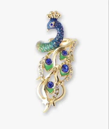 ANNA SUI 반지 마하라자 공작 모티브 반지 안나수이 미사용 레어
