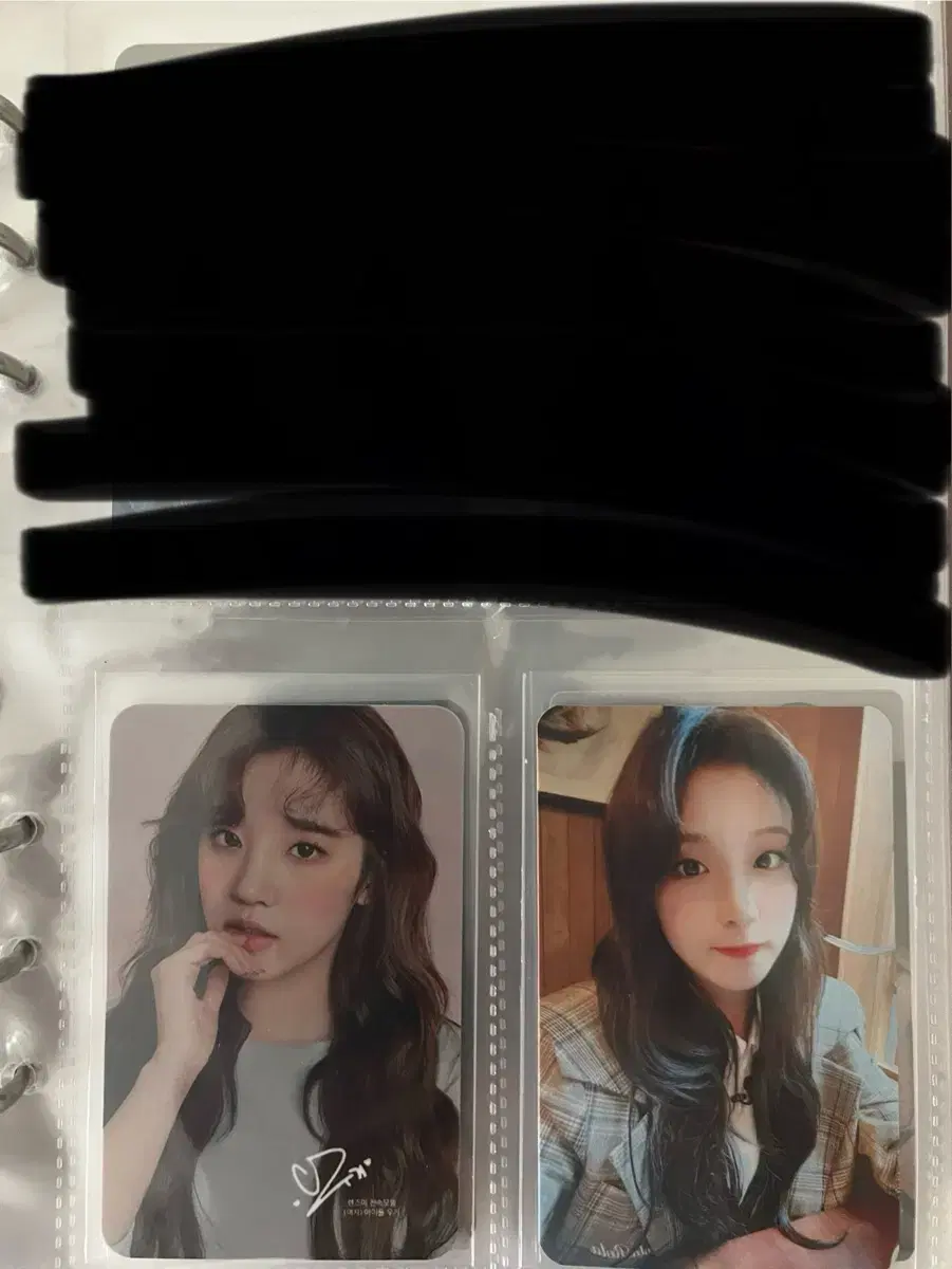 여자아이들 우기 YUQI 홍콩예스, 렌즈미, VT 포카