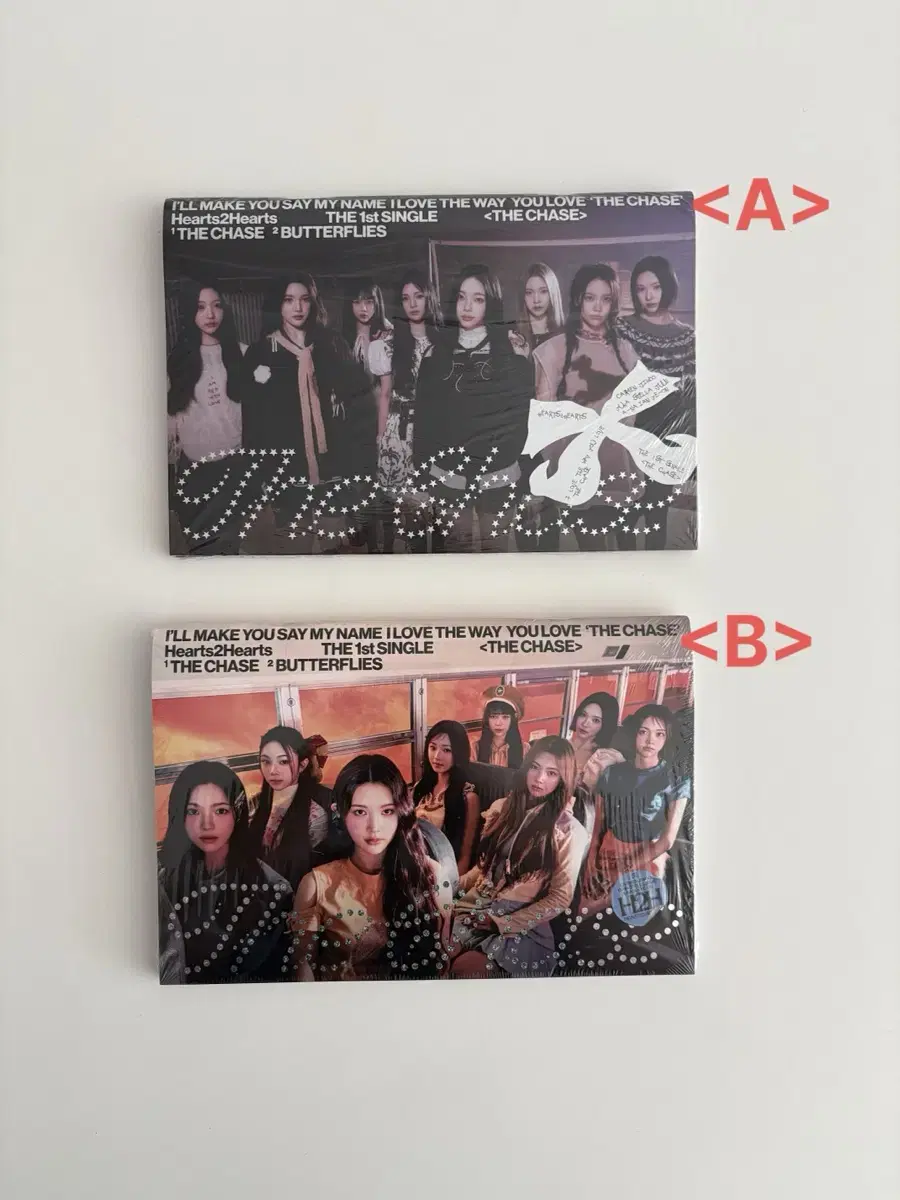 album + photocard Hearts2Hearts