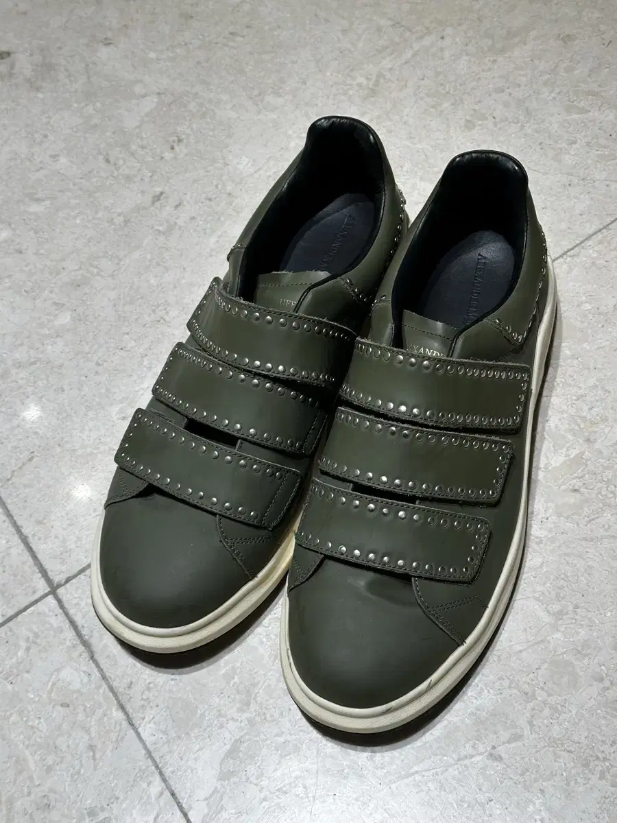 Alexander McQueen Velcro Sneakers sell 44