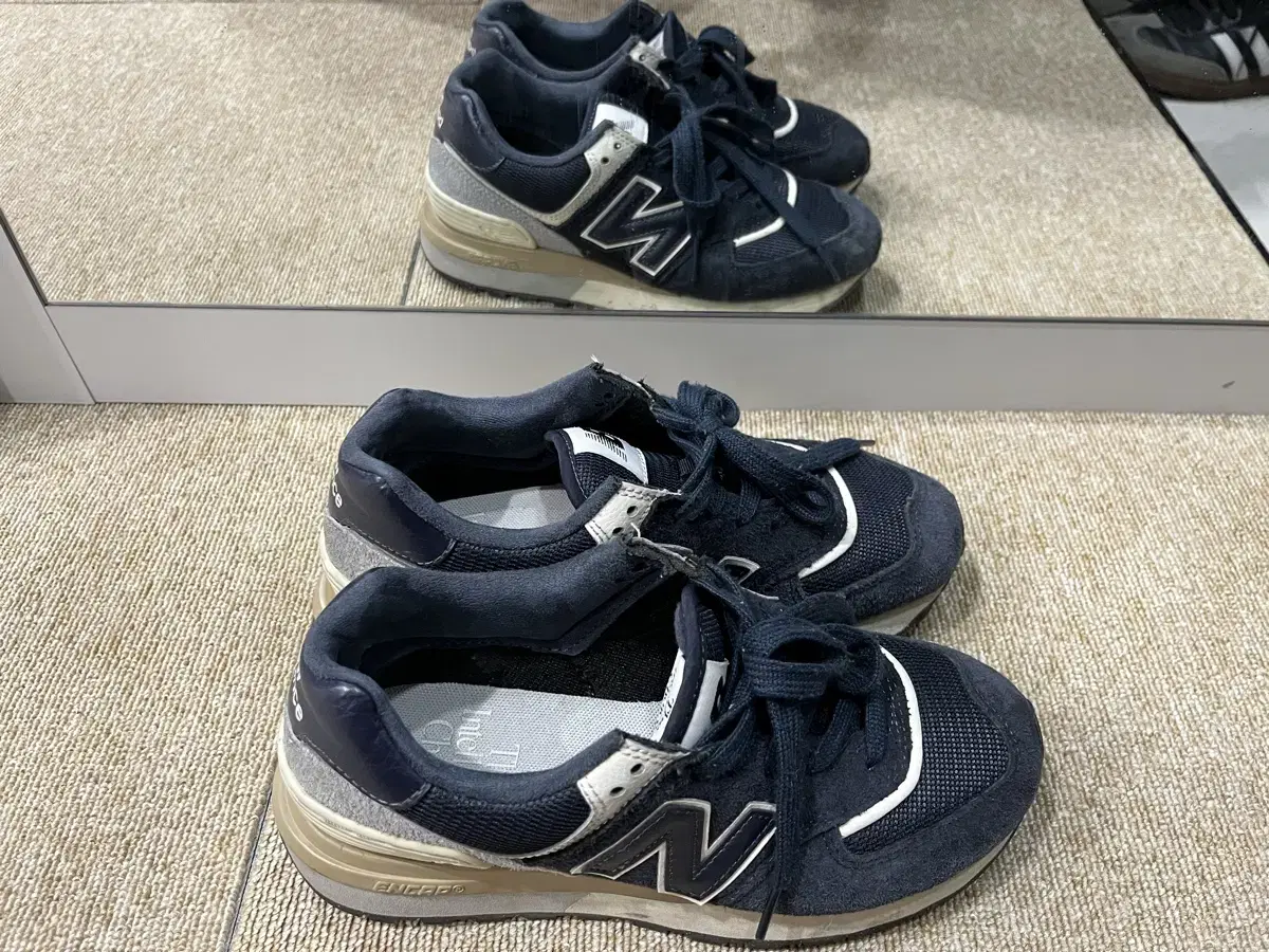 뉴발란스 레거시 574 블루네이비 225