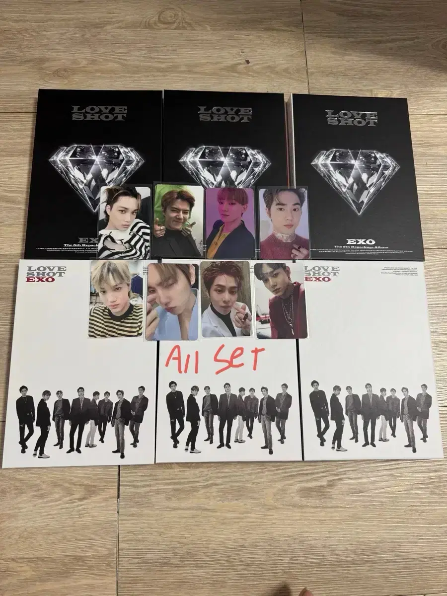 엑소 exo 앨범 러브샷  엑소포카 양도