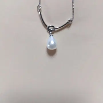 펄 드롭 목걸이