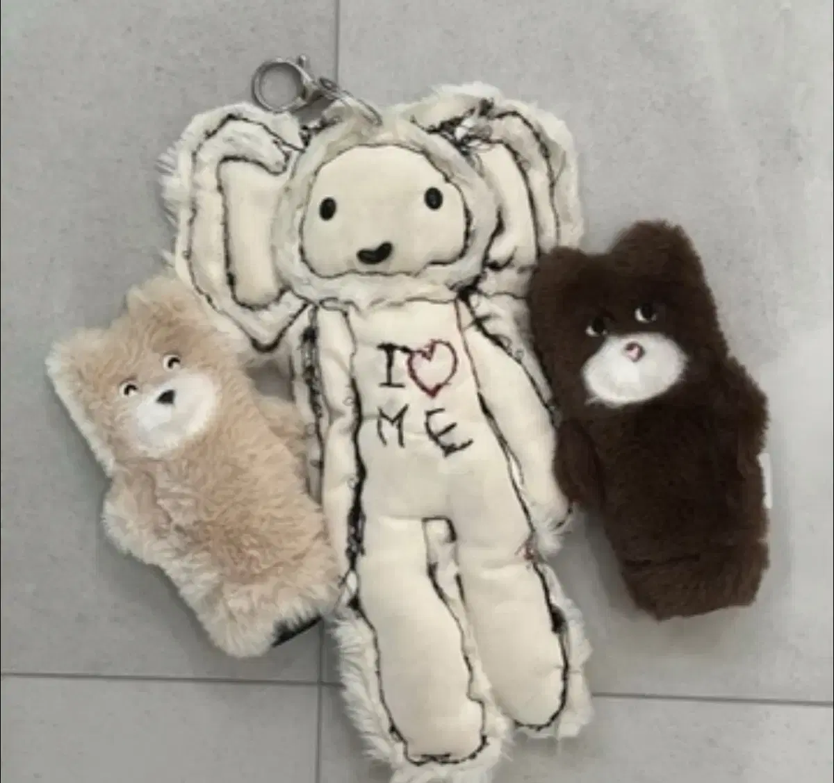 우민누 작가님 핸드메이드인형키링