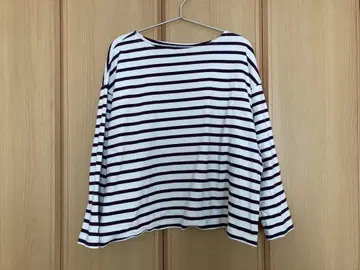 nest Robe 보더 보트넥 풀오버