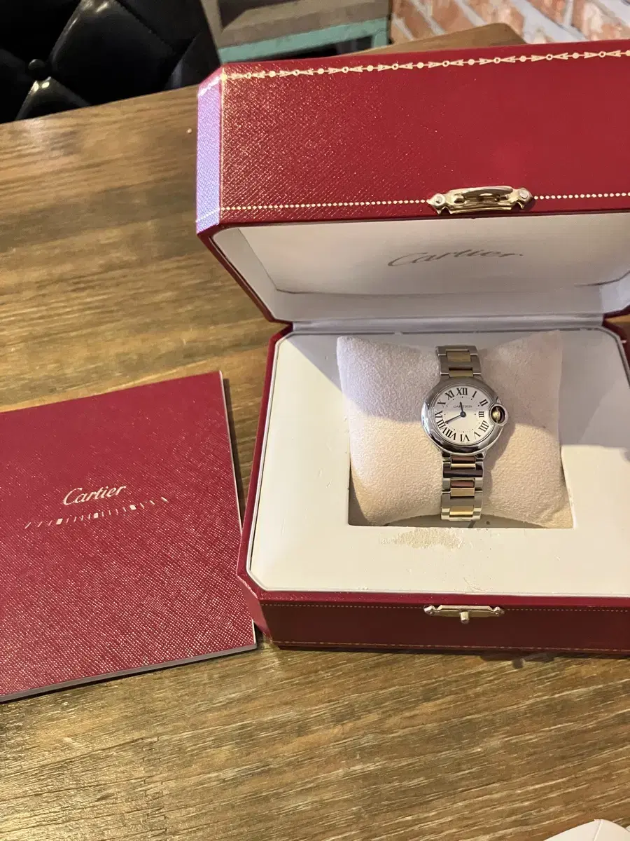 **Genuine** Cartier Ballon Bleu Combi Yellow Gold 28mm