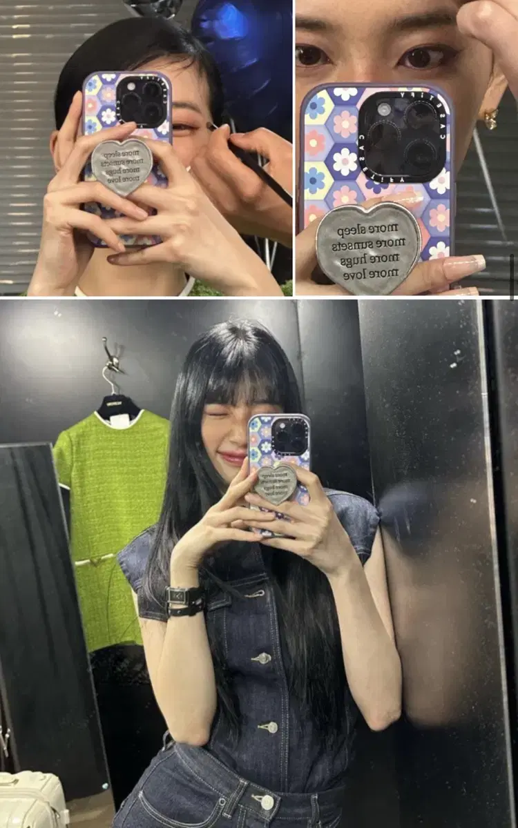 [수지 그립톡]더브리즈에리아 TBA 메탈 빈티지 하트 그립톡 판매