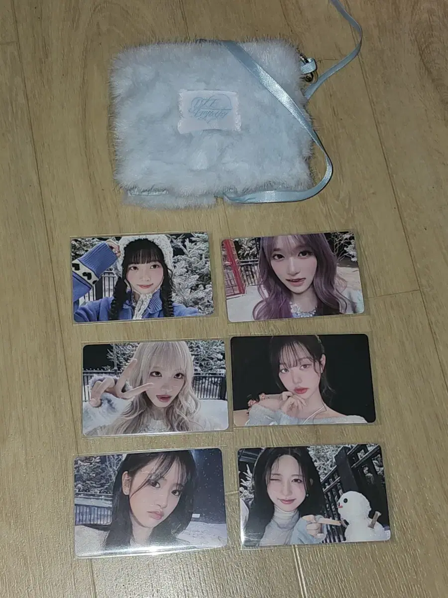 아이브 엠파시 지갑 단체포카 레이 리즈 포카