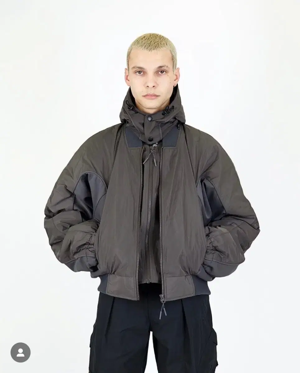 (Sell) Hyein Seo Bomber Hooded Padding 2 sizes