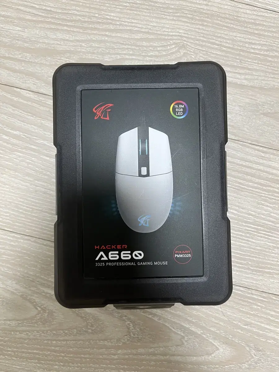 앱코 해커 A660 게이밍 마우스 화이트
