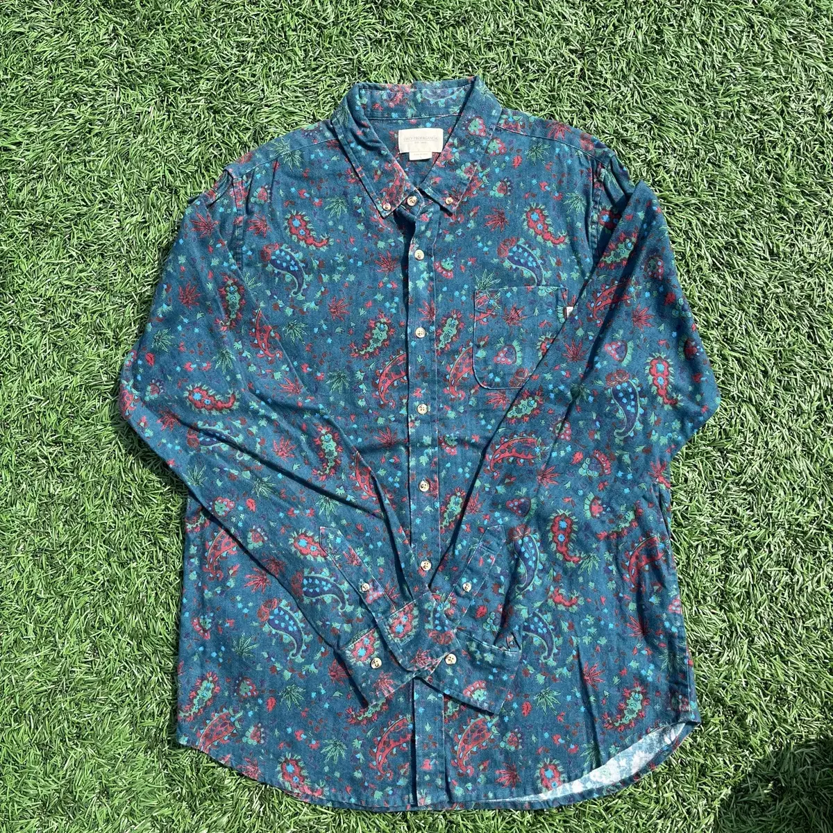 obey 페이즐리 셔츠