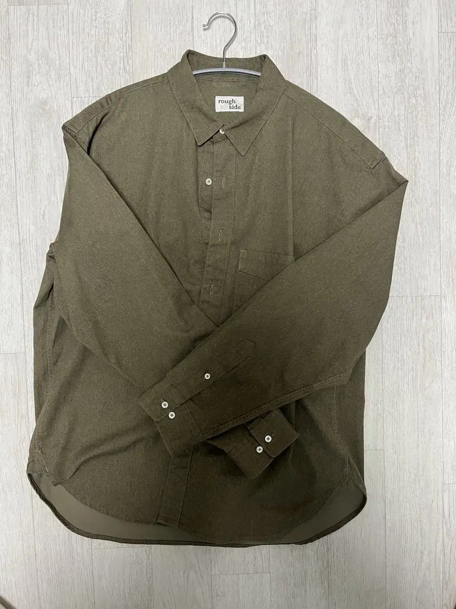 러프사이드 셔츠 3사이즈 primary workshirt olive