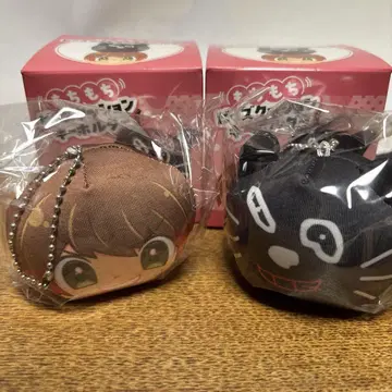 키요 키요 고양이 쫀득쫀득 비즈 쿠션 키링