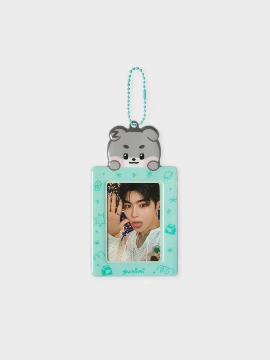 제로니 거니니 PVC 포카홀더 Zeroni Gunini Keyring