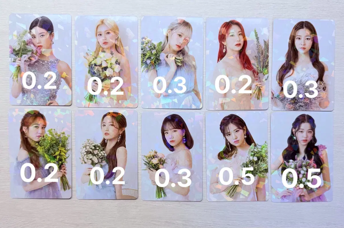 아이즈원 포토박스 포카