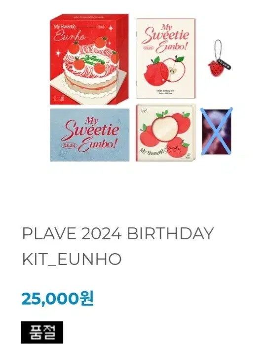 플레이브 생일키트 포카제외 양도
