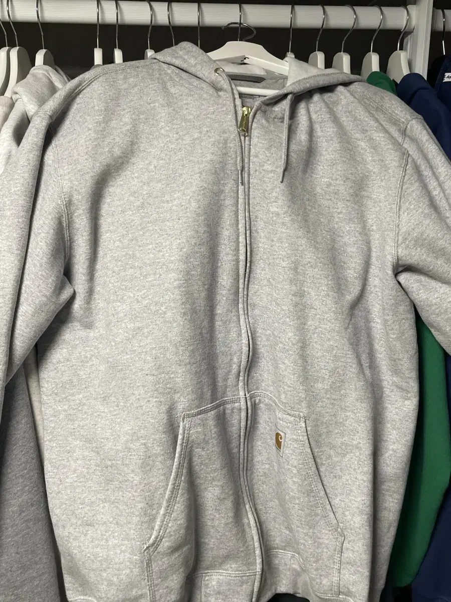 (XL)칼하트 루즈핏 미드웨이트 후드집업 헤더그레이 판매합니다.