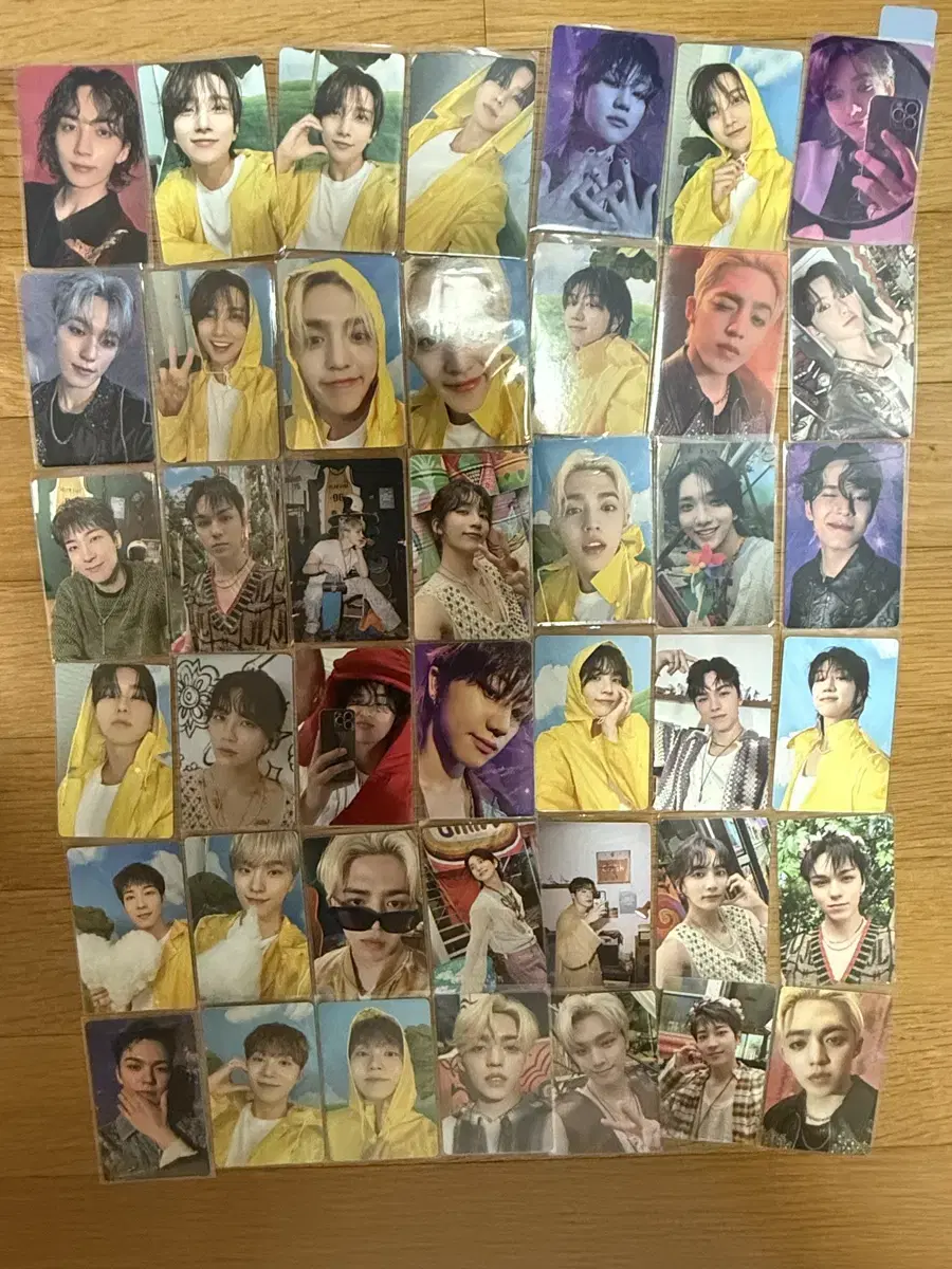 뒷장있음)폭덤세븐틴시세킹 포카 양도합니다시세킹,럭드,공방,특전
