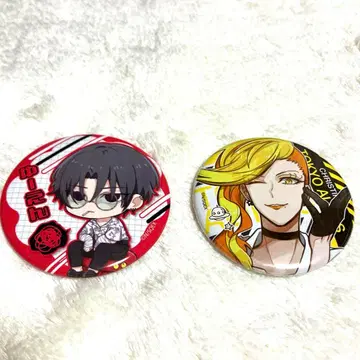 도쿄 에일리언즈 유염 크리스티나 캔뱃지 2개 세트