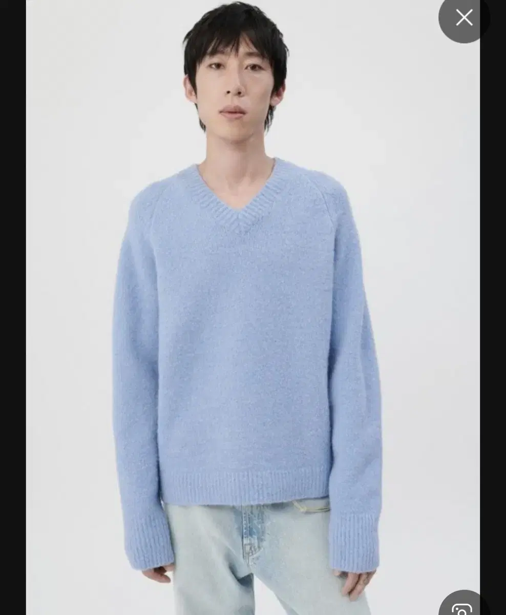 Our Legasi Fuzzy Blue Knit 46