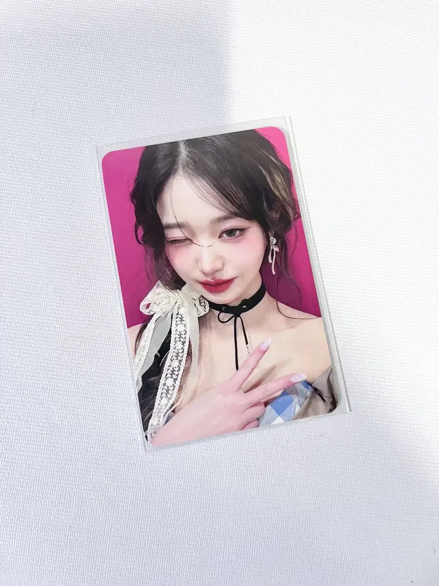 아이브 장원영 엠파시 위드뮤 2차 팬싸 포카 미공포 양도